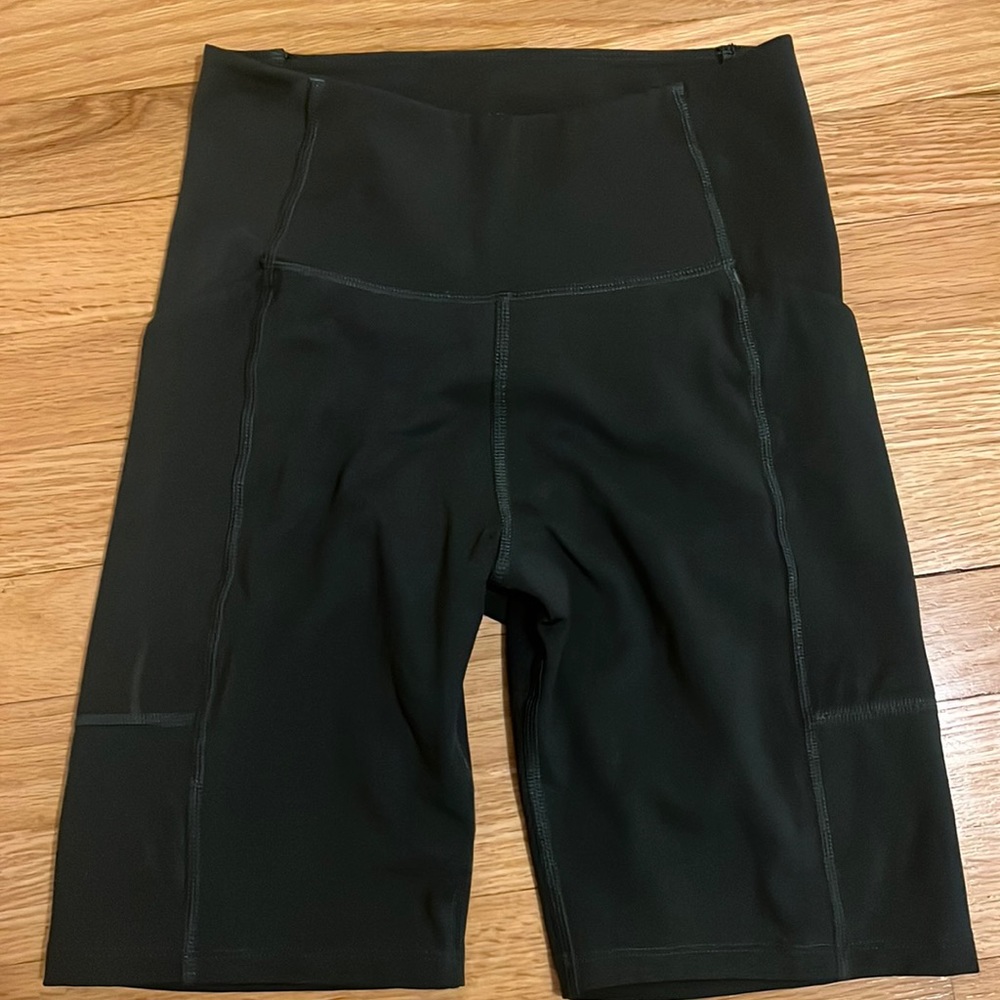 Girlfriend Collective Moss High Rise Bike Shorts